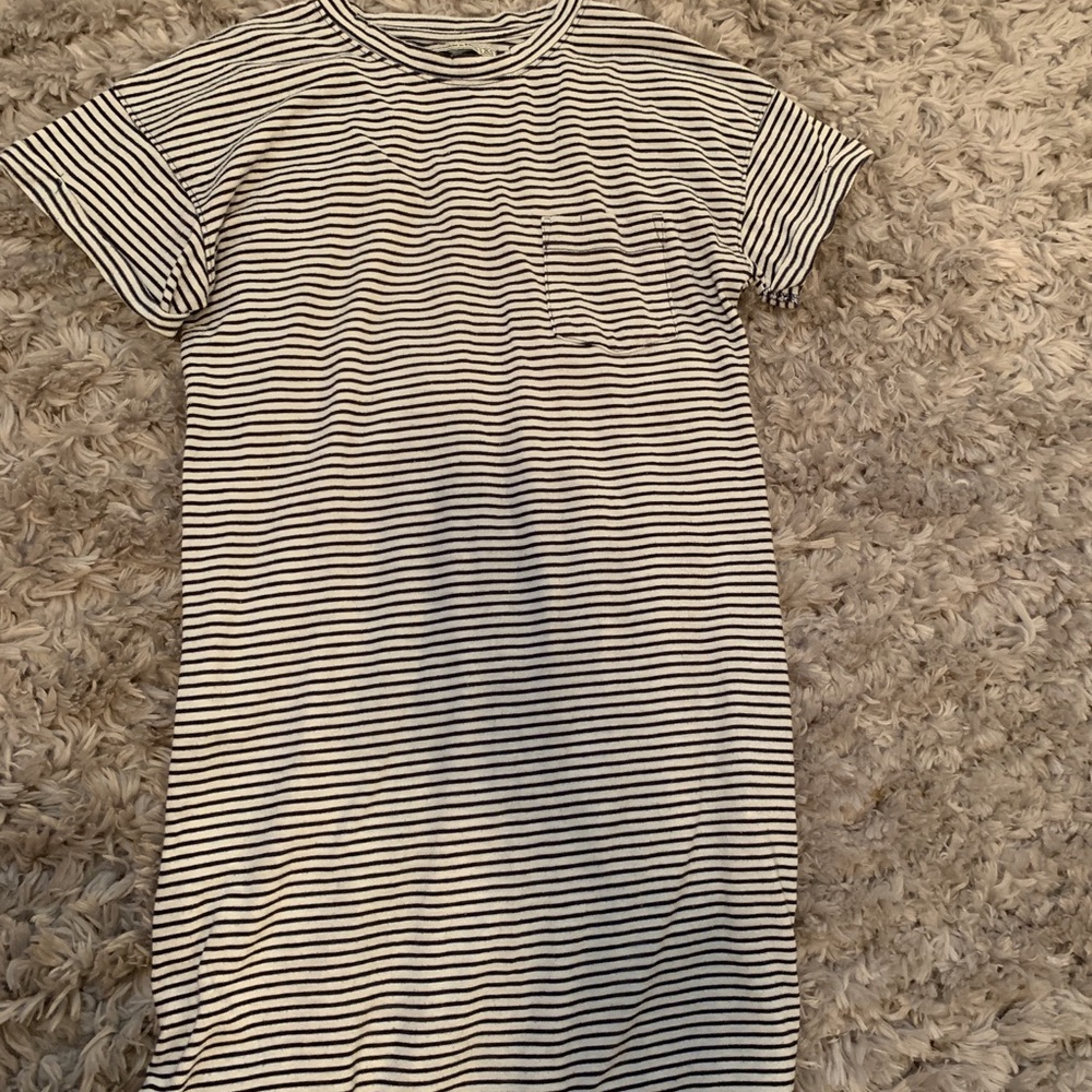 Abercrombie & Fitch Striped T-Shirt dress